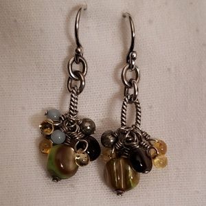 Silpada Chalcedony Smoky Quartz